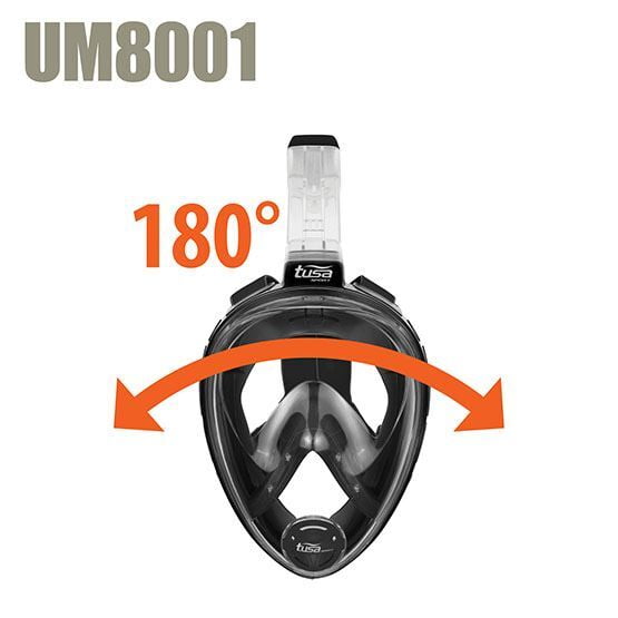Snorkel mask TUSA full face